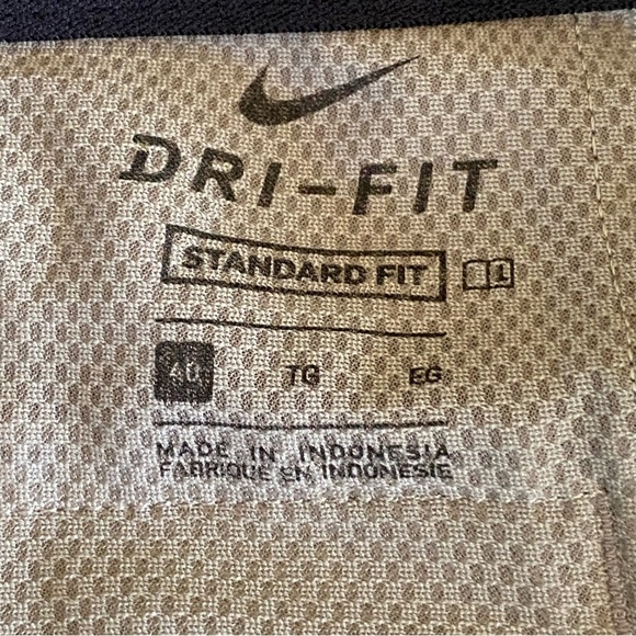 Mens Nike Dri Fit Athletic Golf Shorts Size 40 Standard Gray Country Club Casual - Picture 5 of 7